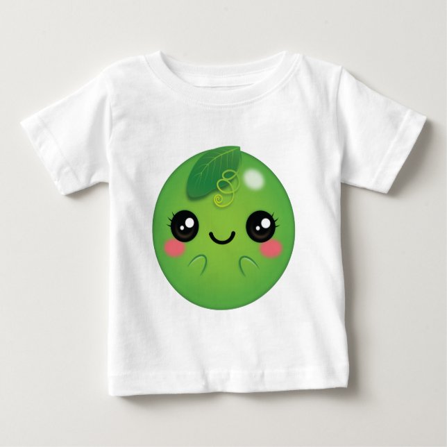 Camiseta Ervilha Kawaii (Frente)