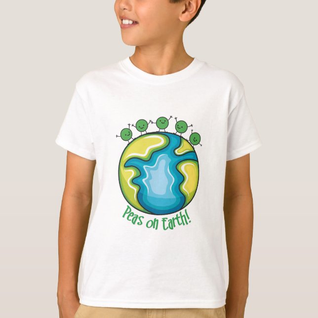 Camiseta Ervilhas na Terra (Frente)