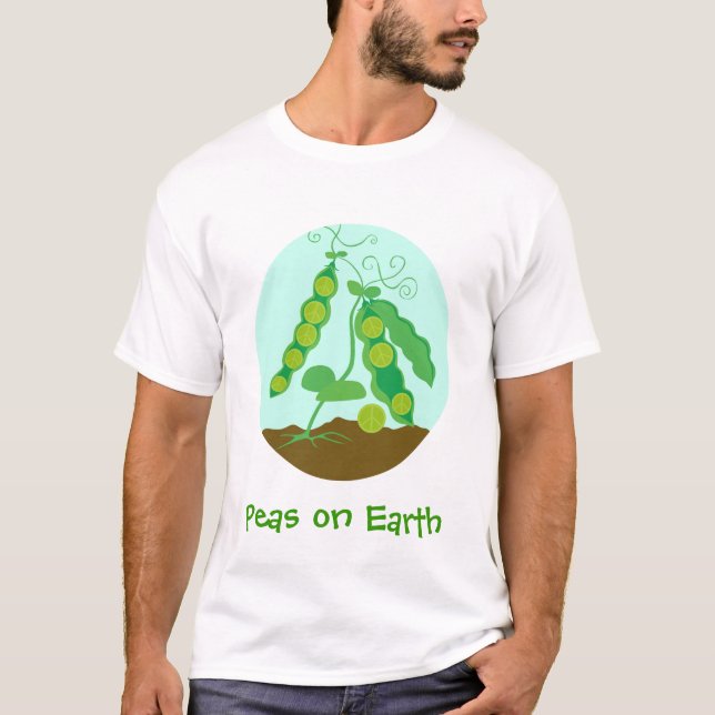 Camiseta Ervilhas na terra (Frente)