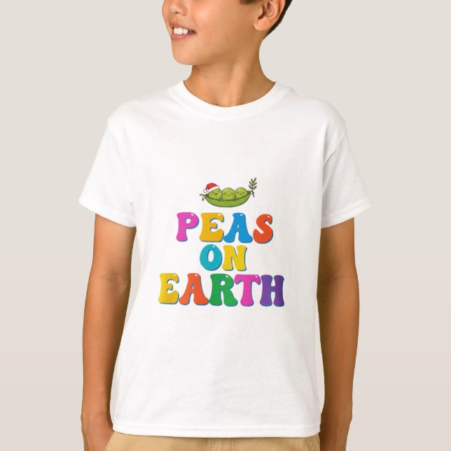 Camiseta Ervilhas na Terra (Frente)