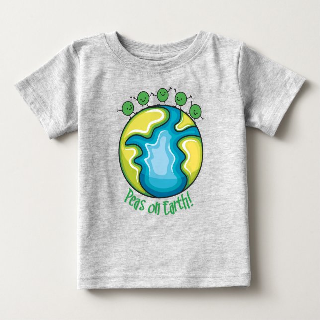 Camiseta Ervilhas na Terra (Frente)