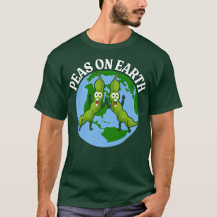 Camiseta Ervilhas Na Terra, Vegan Da Paz E Vegetariana