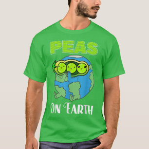Camiseta Ervilhas Vegan Na Terra Dieta Vegetariana