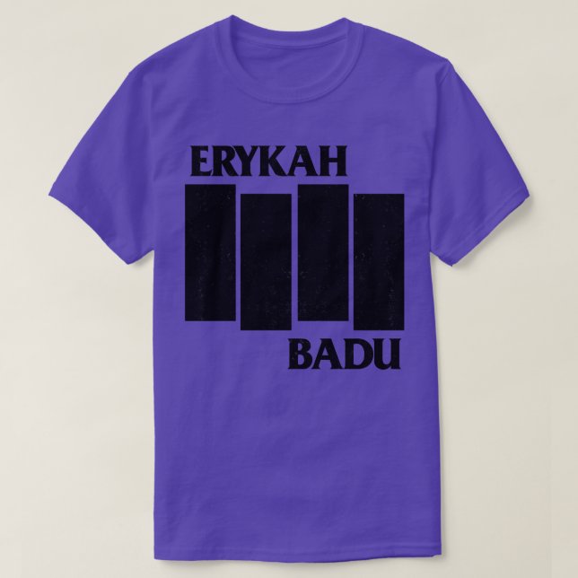 Camiseta Erykah Badu 80s Punk (Frente do Design)