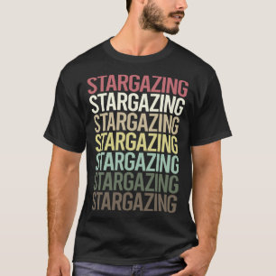 Camiseta Esboço Colorido de Esboço de Texto