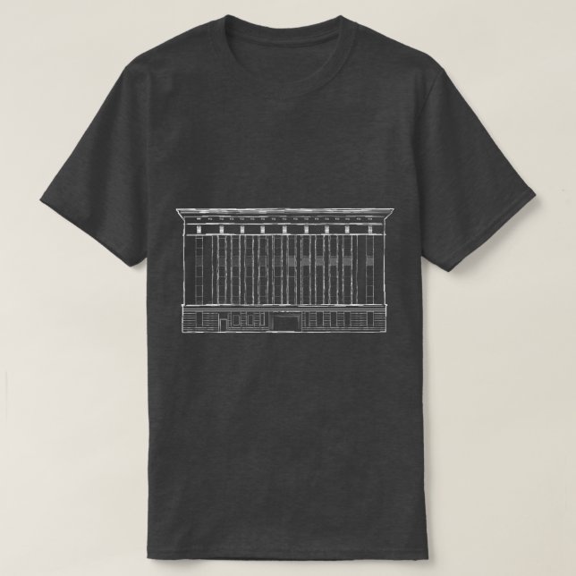 Camiseta Esboço de Berghain (Frente do Design)