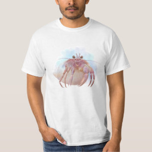 Camiseta Esboço de caranguejo-eremita-bonito