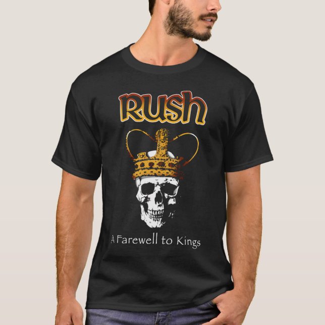 Camiseta Esboço de Design de Moda Rush Bandrush Musicrush B (Frente)