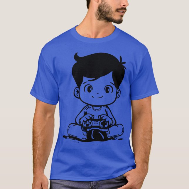 Camiseta Esboço de jogos amigos retrô (Frente)