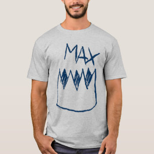 Camiseta Esboço Max & Coroa