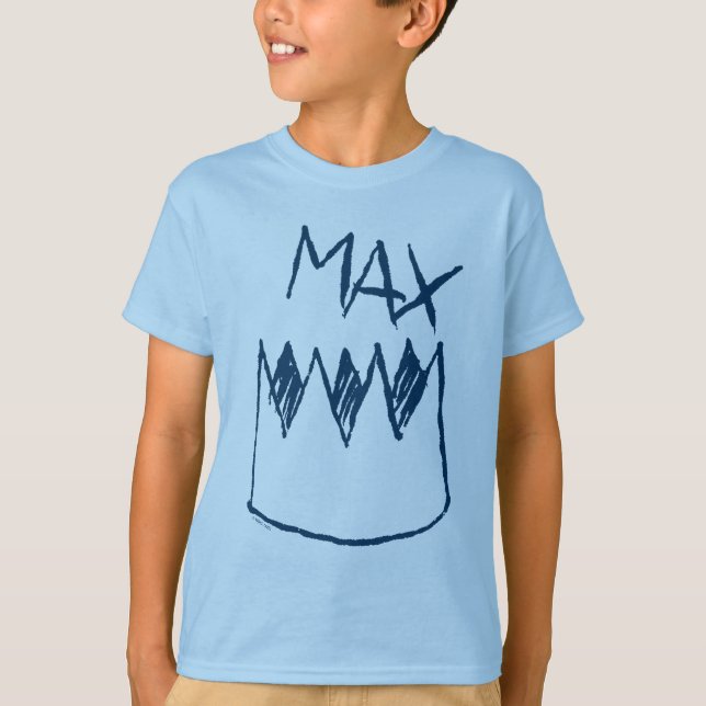 Camiseta Esboço Max & Crown (Frente)