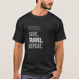 Camiseta escada de viagem turismo viagem mundo viagem
