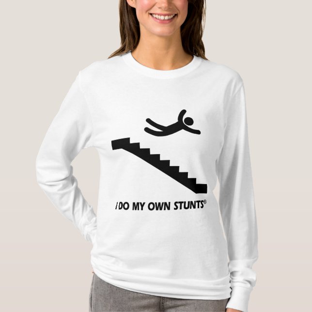 Camiseta Escadas meus próprios conluios (Frente)