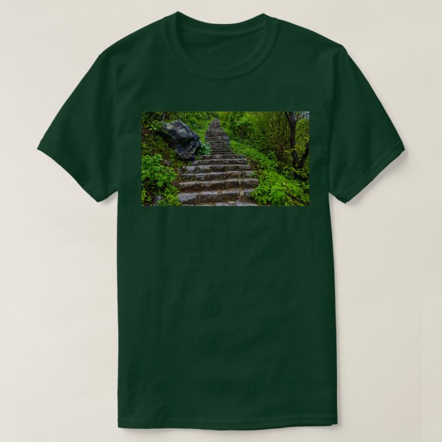 Camiseta Escadas na selva (Frente do Design)