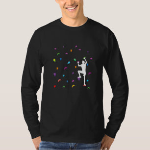 Camiseta Escala de Montagem para Montagem de Escala de Pedr