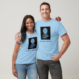 Camiseta Escala do presente pré-histórico de MOSASAUR & d