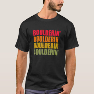 Camiseta Escala Gráfica Retrorna Escalada de Rocha Mou