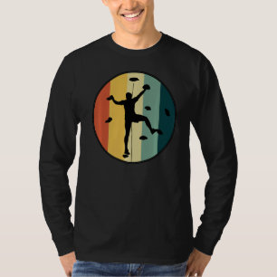 Camiseta Escala Gráfica Retrorna Escalada de Rocha Mou