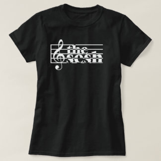 Camiseta "Escala musical do sesh" das mulheres