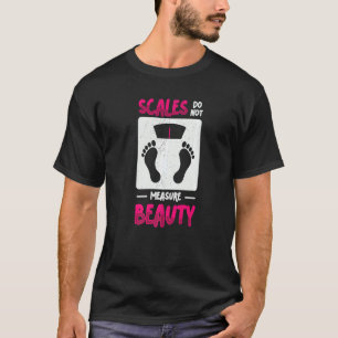 Camiseta Escala Não Medir O Corpo De Amor Próprio Da Bela P