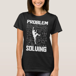 Camiseta Escalada Bouldering Resolução de Problemas Escalad