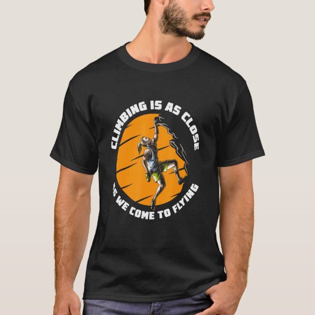 Camiseta Escalada de Montanha Climática (Frente)