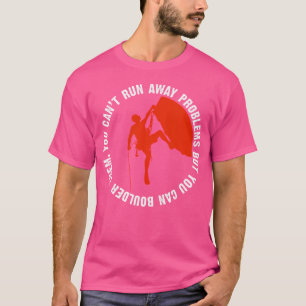 Camiseta Escalada de Montanhas de Bouuldering Escalada de R
