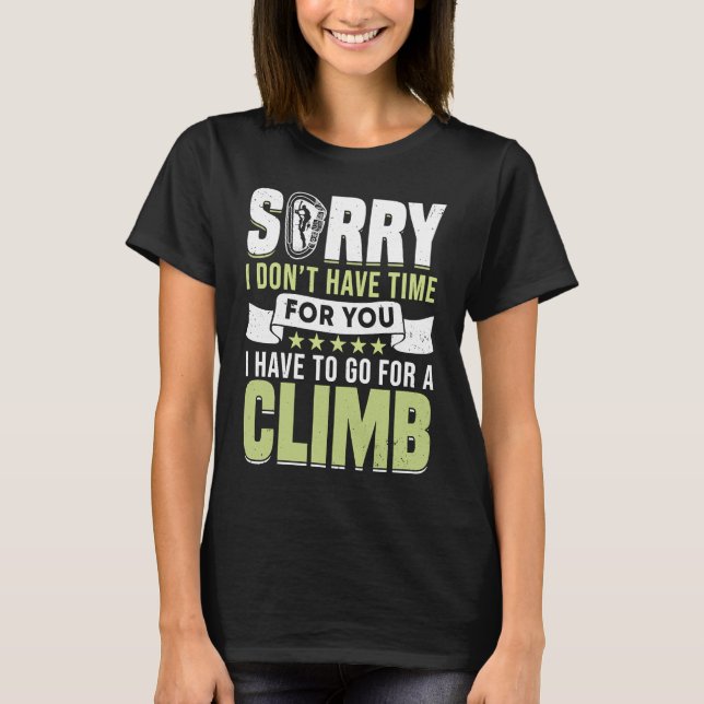 Camiseta Escalada de Pedra de Escala 1 (Frente)