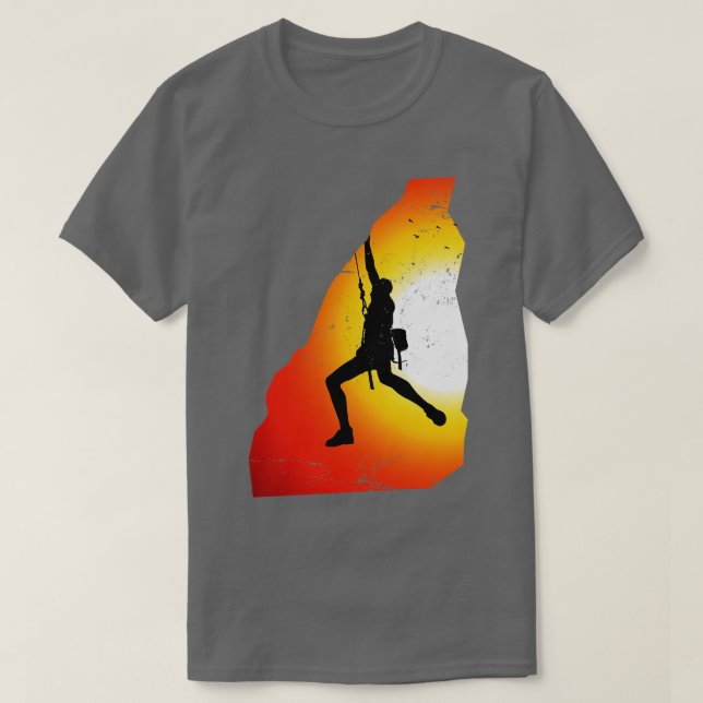 Camiseta Escalada de Pedra do Sodomo (Frente do Design)