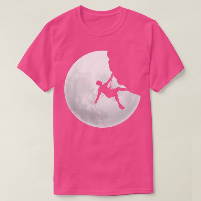 Camiseta Escalada de Pedra Escalada de Montanha Climática (Frente do Design)