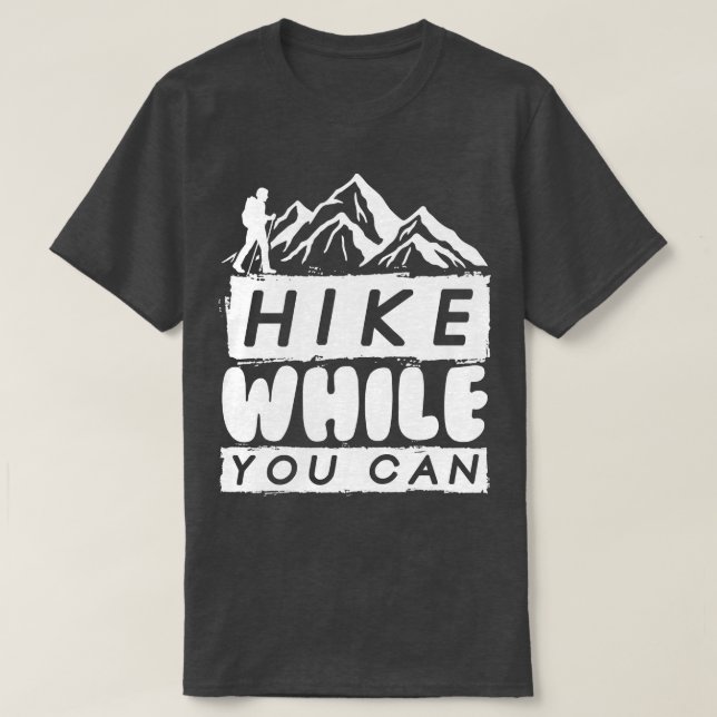 Camiseta Escalada de Rocha de Caminho 3 (Frente do Design)