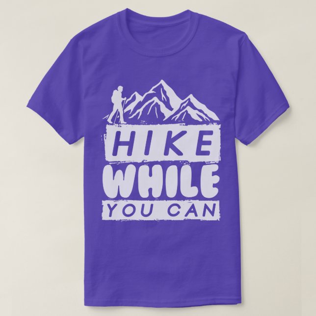 Camiseta Escalada de Rocha de Caminho 3 (Frente do Design)