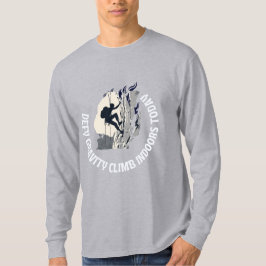 Camiseta Escalada de rocha interior por densidade de defesa