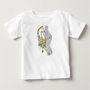 Camiseta Escalada de Rochas Giraffe