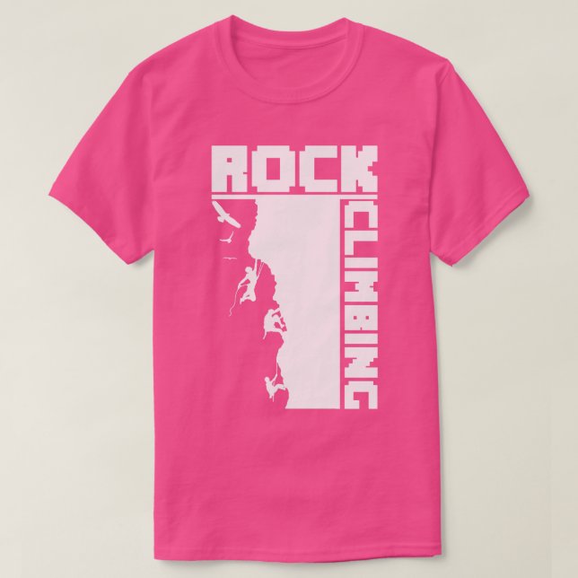 Camiseta Escalada de Rock (Frente do Design)