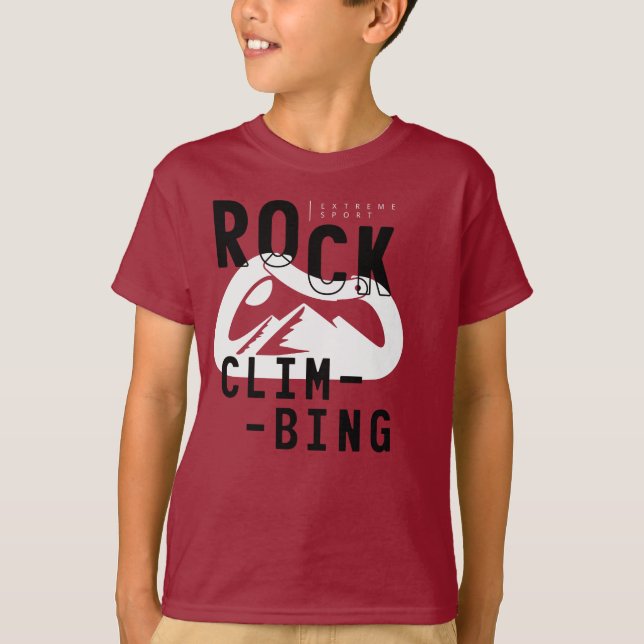 Camiseta Escalada de Rock (Frente)