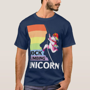 Camiseta Escalada de Rock Unicorn, Clima de Engorda Mágica
