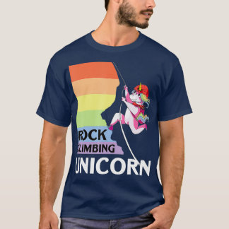 Camiseta Escalada de Rock Unicorn, Clima de Engorda Mágica