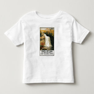 Camiseta Escalada dos espectadores no poster da estrada de