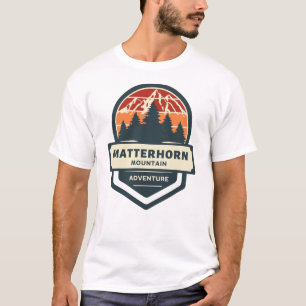 Camiseta Escalada e caminhada de montanha de Matterhorn