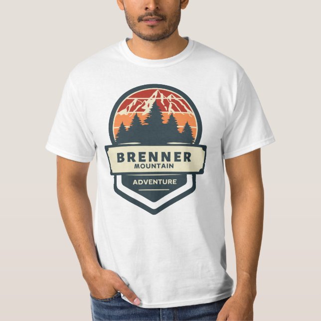 Camiseta Escalada e caminhada do Brenner (Frente)