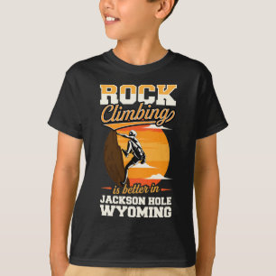 Camiseta Escalada é Melhor em Jackson Hole Wyoming