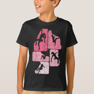 Camiseta Escalada em Rocha Alpinista Bouldering Pedra Mulhe