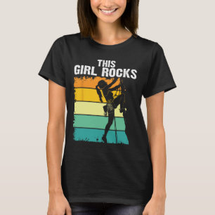 Camiseta Escalada em Rocha, Essa Garota Balança, Bouldering