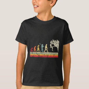 Camiseta Escalada em Rocha Evolução Humana Alpinista Vintag