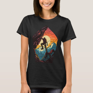 Camiseta Escalada em Rocha Montanha Indoor Outdoor Boulderi