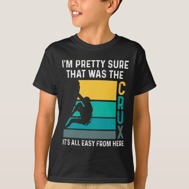 Camiseta Escalada Engraçada  (Frente)