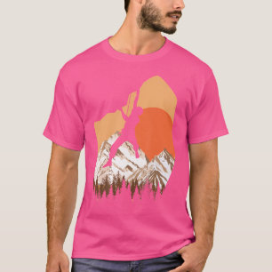 Camiseta Escalada Escalada Escalada Montanha Hobby Cli