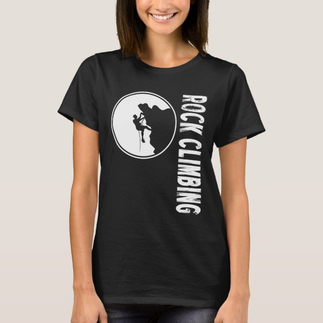 Camiseta Escalada Esportiva em Rocha  (Frente)