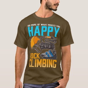 Camiseta Escalada Faz O Que Te Faz Feliz
